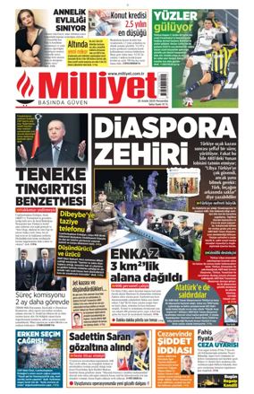 Cover of Milliyet
