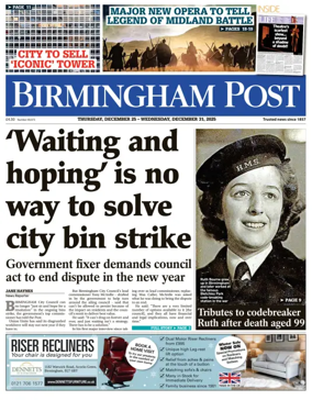 Cover of Birmingham Post