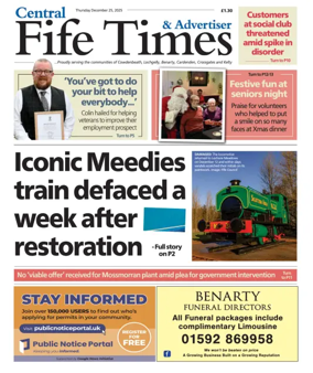 Cover of Central Fife Times