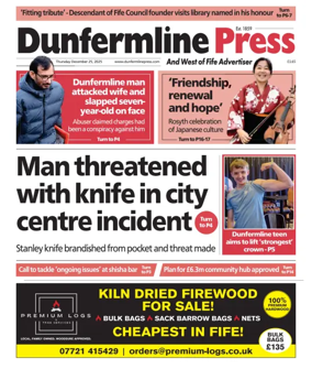 Cover of Dunfermline Press