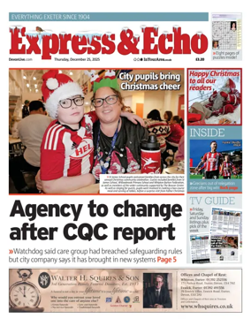 Cover of Express & Echo (City & East Devon Edition)