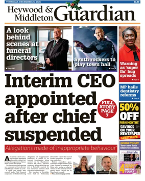 Cover of Heywood Advertiser