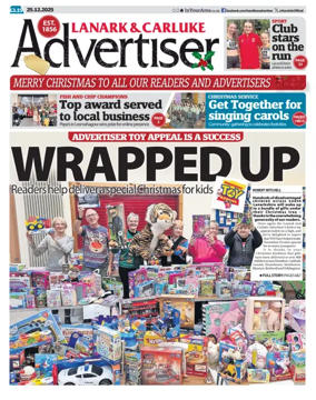 Cover of Lanark & Carluke Advertiser