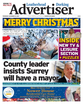 Cover of Leatherhead & Dorking Advertiser