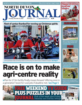 Cover of North Devon Journal