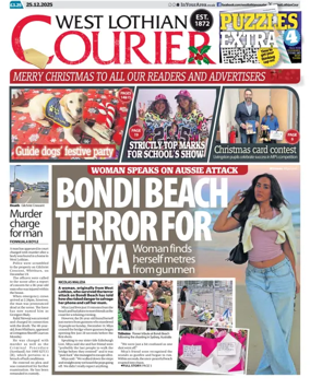 Cover of West Lothian Courier