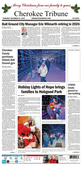 Cover of Cherokee Tribune