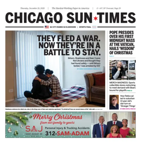 Cover of Chicago Sun-Times