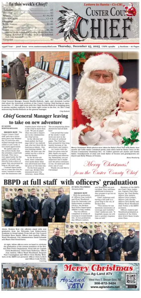 Cover of Custer County Chief