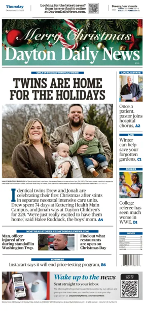 Cover of Dayton Daily News
