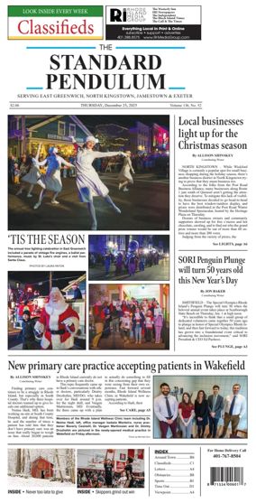 Cover of East Greenwich Pendulum