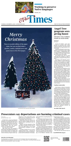 Cover of El Paso Times