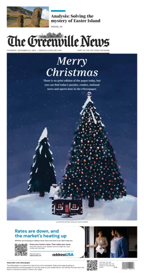 Cover of The Greenville News