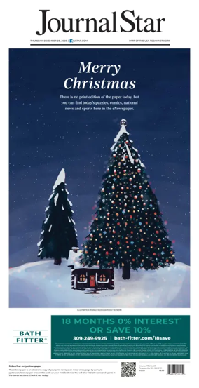 Cover of Journal Star (Peoria)