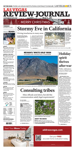 Cover of Las Vegas Review-Journal