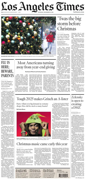 Cover of Los Angeles Times