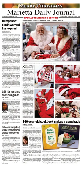 Cover of Marietta Daily Journal