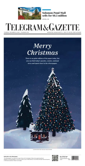 Cover of Telegram & Gazette