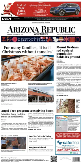 Cover of The Arizona Republic