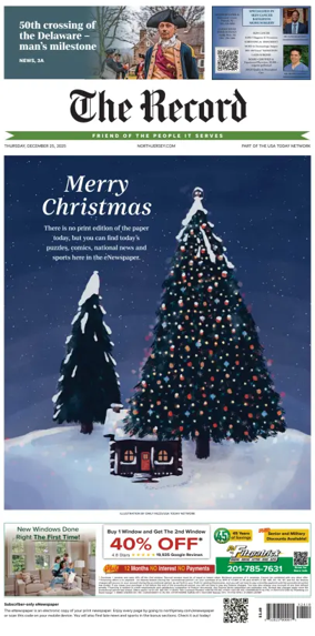 Cover of The Bergen Record