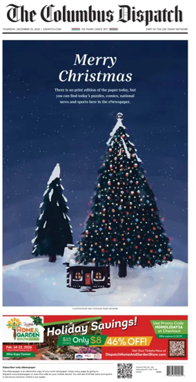 Cover of The Columbus Dispatch