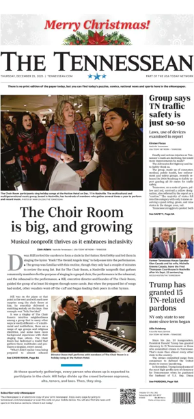 Cover of The Tennessean