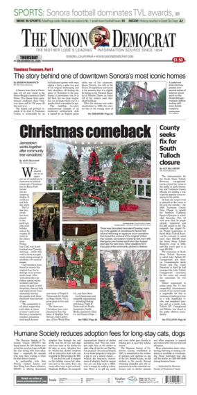 Cover of The Union Democrat