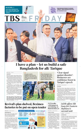 Cover of The Business Standard