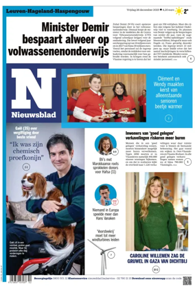 Cover of Het Nieuwsblad