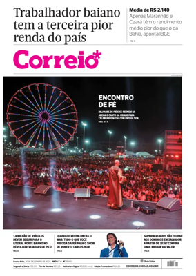 Cover of Correio da Bahia