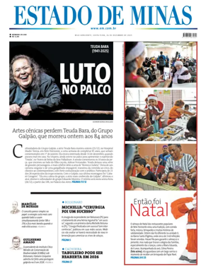 Cover of Estado de Minas (Brazil)