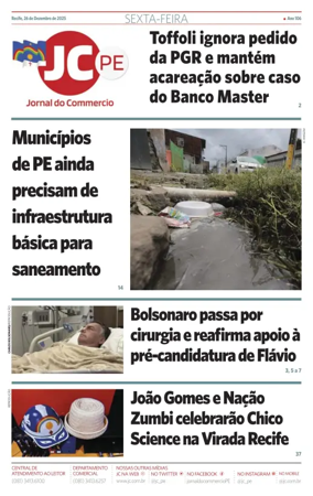 Cover of Jornal do Commercio
