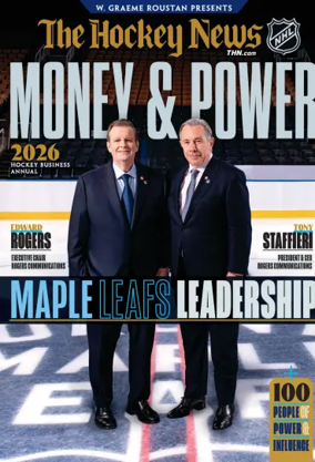 Cover of The Hockey News