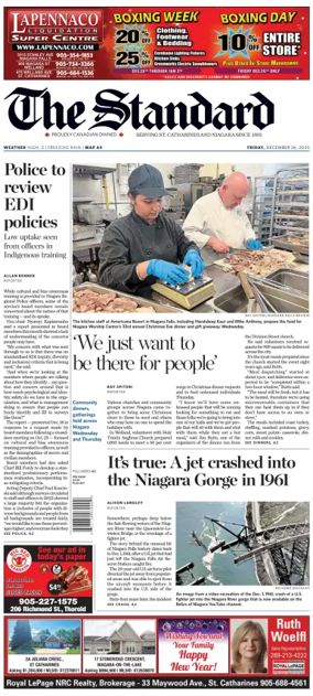 Cover of The Standard (St. Catharines)
