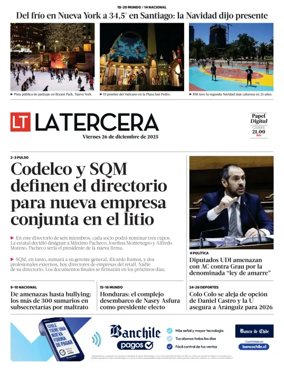 Cover of La Tercera