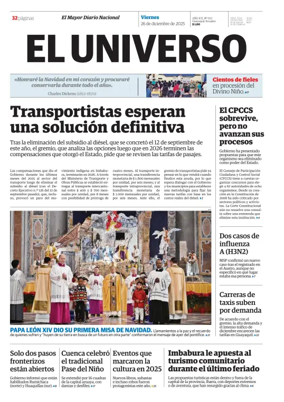 Cover of El Universo