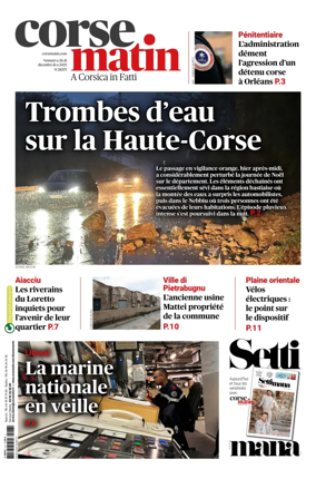 Cover of Corse Matin