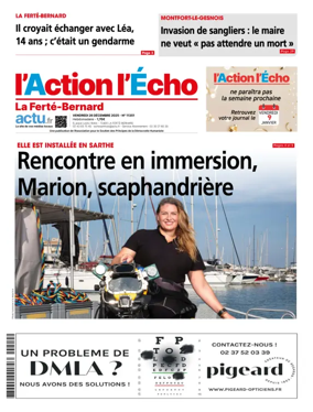 Cover of l'Action l'Echo (La Ferte-Bernard)