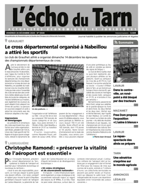 Cover of L’echo du Tarn