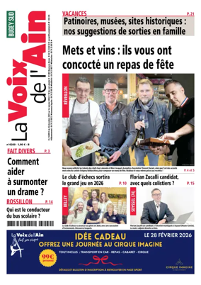 Cover of La Voix de l’Ain Belley