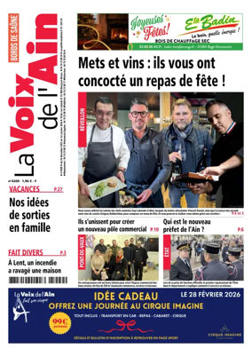 Cover of La Voix de l’Ain Bords de Saone