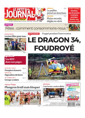 Cover of Le Petit Journal - L'hebdo local de l'Herault