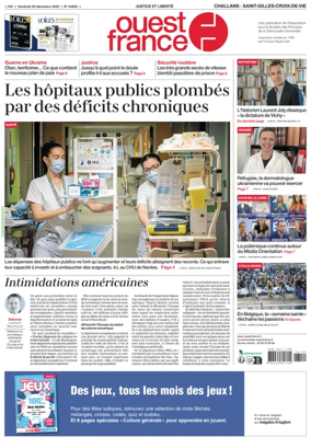Cover of Ouest France (Challans / Saint-Gilles-Croix-de-Vie)