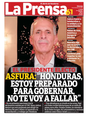 Cover of Diario La Prensa