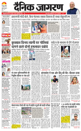 Cover of Dainik Jagran - Haridwar