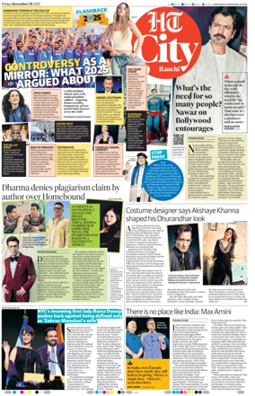 Cover of Hindustan Times (Ranchi) - Live