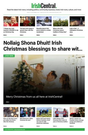 Cover of Irish Central