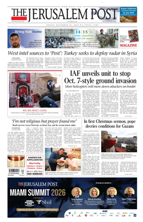 Cover of The Jerusalem Post