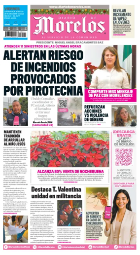 Cover of Diario de Morelos