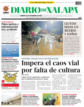 Cover of Diario de Xalapa